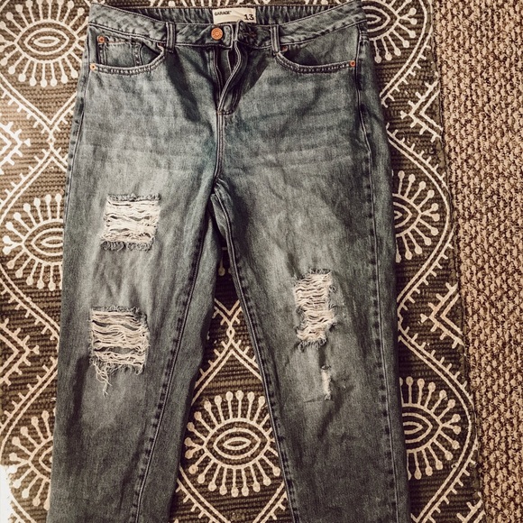 Garage brand ankle mom jeans size 13 - Picture 1 of 3